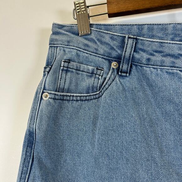 Tiger Mist COHEN JEAN Medium/Light Wash Baggy Fit Wide Leg Size 10 - Picture 10 of 12